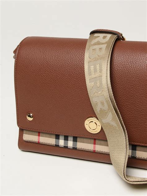 burberry crossbody leather